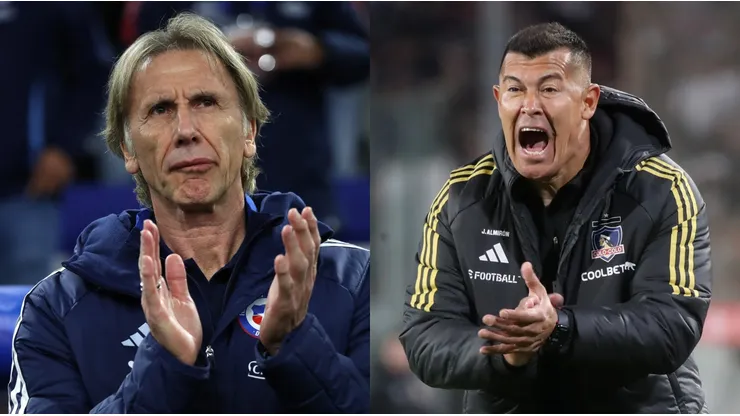 Ricardo Gareca aplaude a Colo Colo.