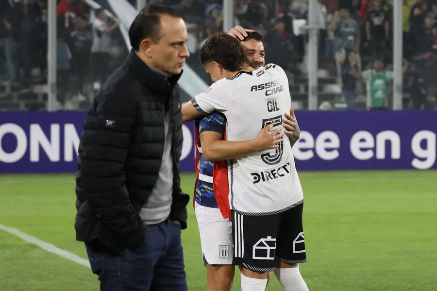 Gabriel Costa en el Estadio Monumental ante Colo Colo por la Copa Libertadores 2024. Imagen: Dragomir Yankovic/Photosport