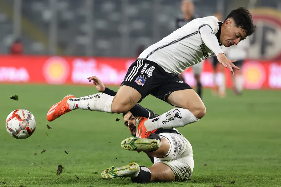 Cristián Zavala fue una de las figuras del duelo entre Colo Colo y Palestino. Imagen: Karin Pozo/Photosport