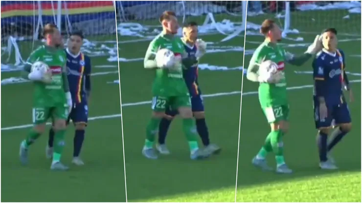 El insólito penal que le cobraron a exfutbolista de Colo Colo en Melipilla.