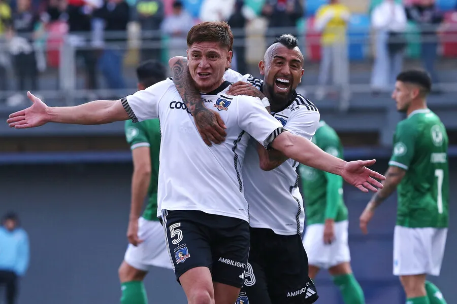 Leonardo Gil defiende el trabajo de Jorge Almirón en Colo Colo. Imagen: Javier Salvo/Photosport