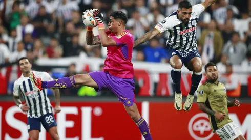 Brayan Cortés no jugó su mejor partido ante Alianza.