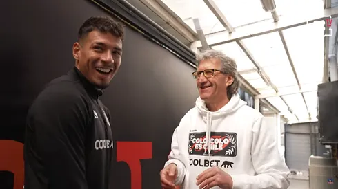 Saldivia bromea a Morón en la previa del viaje de Colo Colo a Perú.