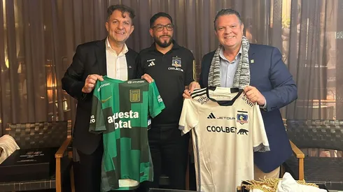 Mosa y Camacho se reunieron con el presidente de Alianza Lima.
