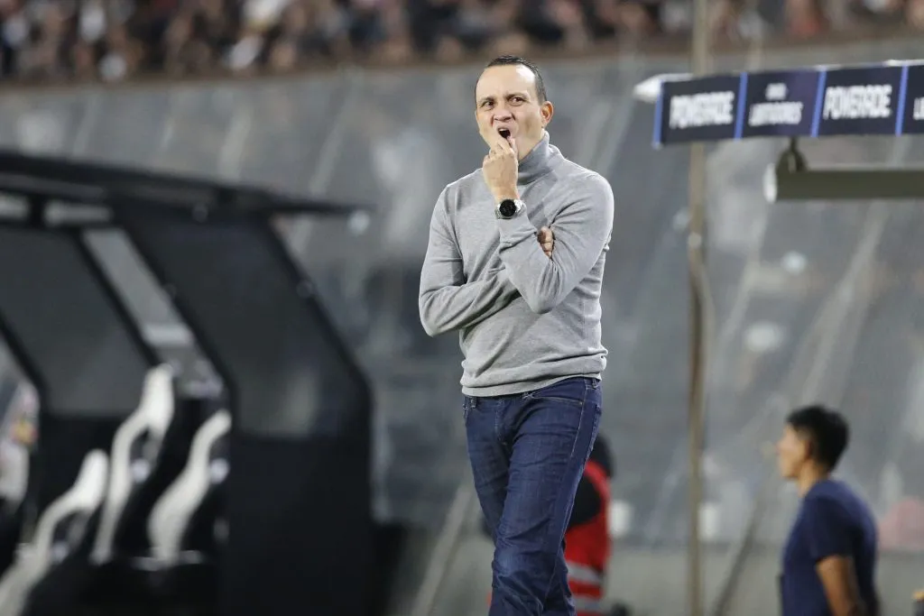 Alejandro Restrepo celebra el regreso de varias piezas para el partido ante el Cacique en Matute.
