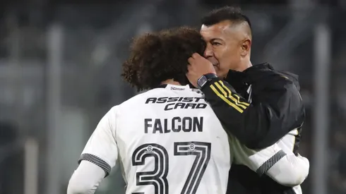 Maximiliano Falcón se cuadra con Jorge Almirón en Colo Colo.