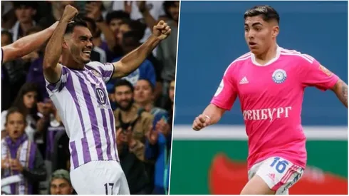 Gabriel Suazo y Jordhy Thompson