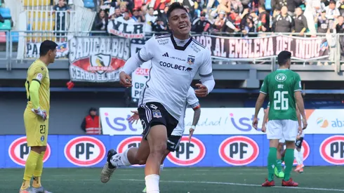 Damián Pizarro anotó un doblete ante Audax Italiano.