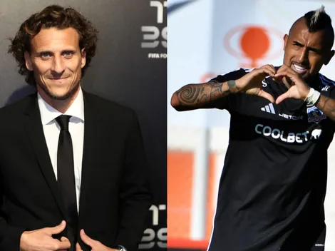 Diego Forlán: Posibilidad en Colo Colo y halagos a Vidal