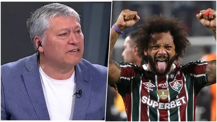Patricio Yáñez explotó tras el gol de Fluminense