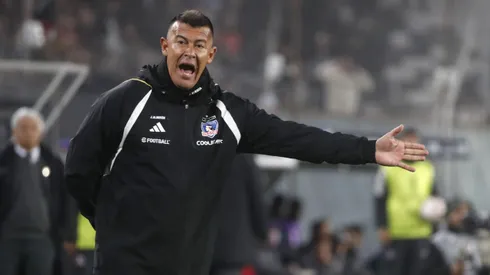 Jorge Almirón terminó muy ofuscado tras la derrota de Colo Colo ante Fluminense