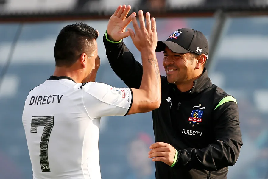 Esteban Paredes y Héctor Tapia puede volver a Colo Colo. Imagen: Andres Pina/Photosport