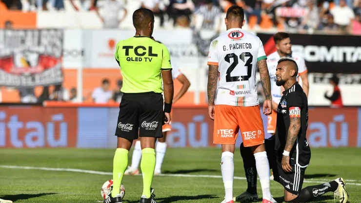 Arturo Vidal terminó muy enojado con Nicolás Gamboa.