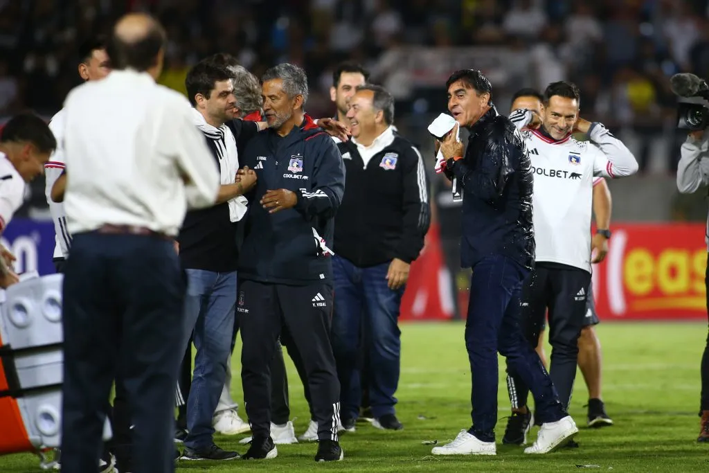 Gustavo Quinteros campeón de la Copa Chile 2023 con Colo Colo. (Foto: Photosport)