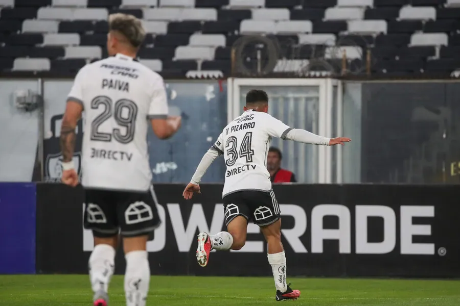 Vicente Pizarro anotó la apertura de la cuenta en el Monumental. Imagen: Jonnathan Oyarzun/Photosport