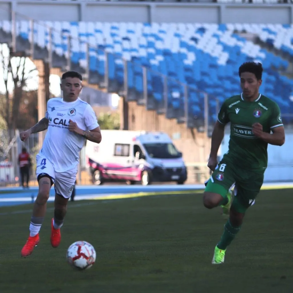 Deportes Santa Cruz derrotó a Audax Italiano en Rancagua. Imagen: Instagram Deportes Santa Cruz
