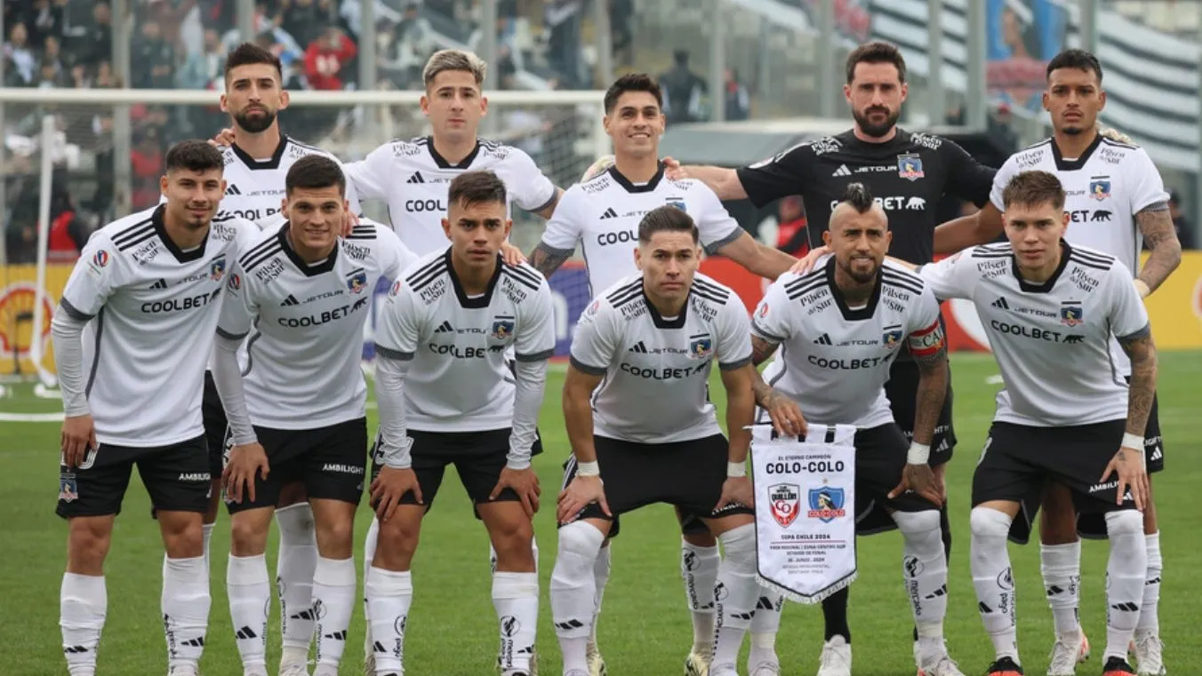 La formación de Colo Colo vs O'Higgins por la Copa Chile 2024.