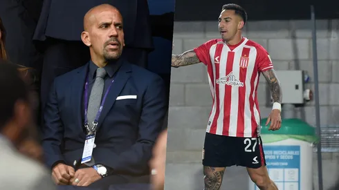 Juan Sebastián Verón le dijo adiós a Javier Correa.