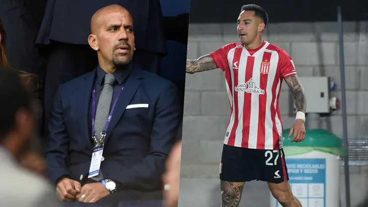 Juan Sebastián Verón le dijo adiós a Javier Correa.