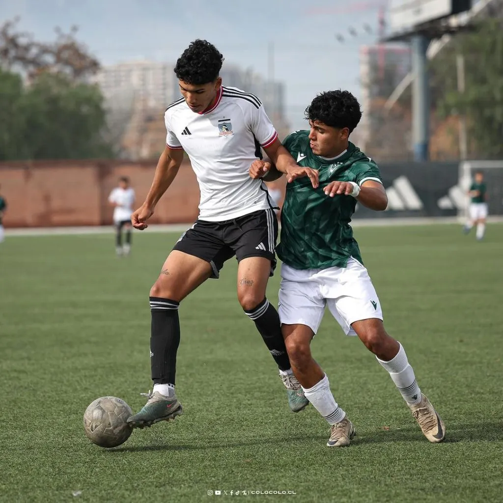 Colo Colo no pudo ante Santiago Wanderers por la Copa Futuro en el Estadio Monumental. Foto: Comunicaciones Colo Colo.