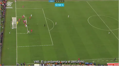 La CONMEBOL liberó los audios del VAR para validar el gol de Argentina ante Chile.