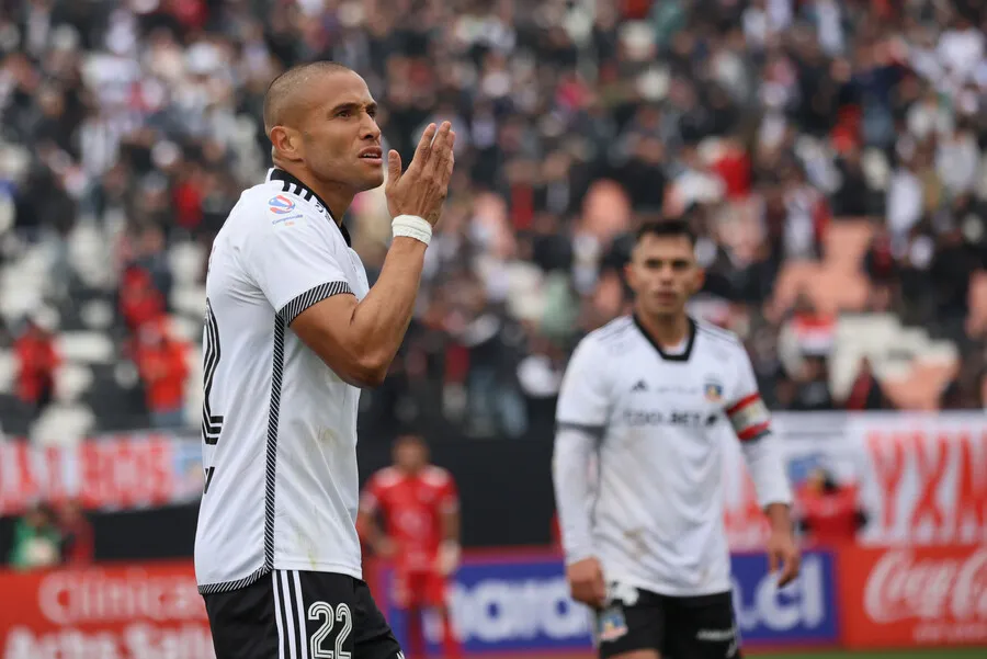 Leandro Benegas volvió al gol con Colo Colo. Imagen: Dragomir Yankovic/Photosport