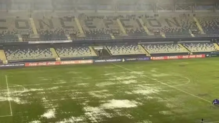 El estado del Ester Roa tras las lluvias en Concepción.