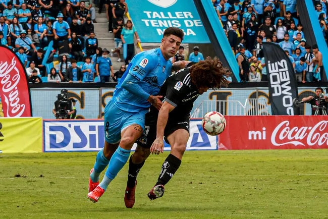 Claudio Borghi recomienda a Steffan Pino en Colo Colo. Imagen: Keyla Larrea/Photosport