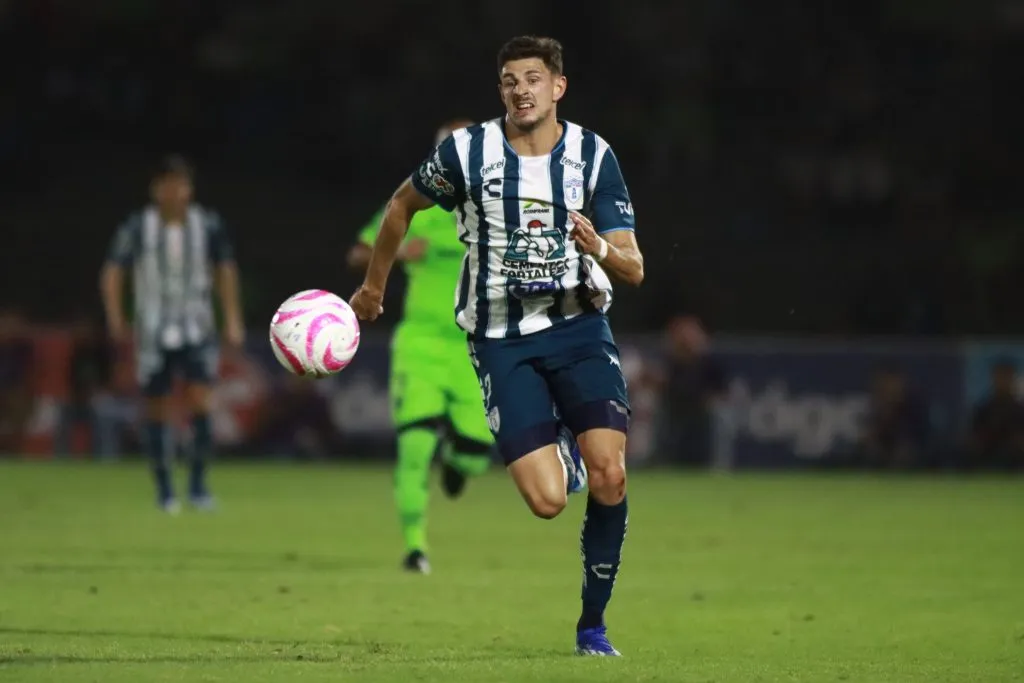 Lucas Di Yorio con el Pachuca en su paso por el fútbol mexicano. (Foto: Imago)
