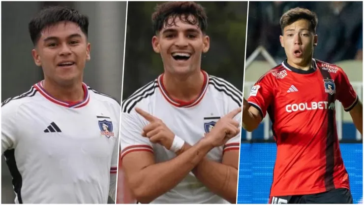Bastián Sila, Bautista Giannoni y Leandro Hernández.