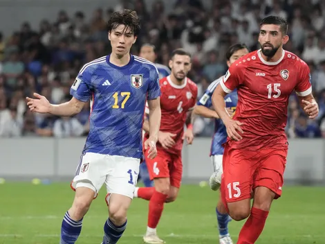 Amor debuta como titular en Siria con fea goleada frente a Japón