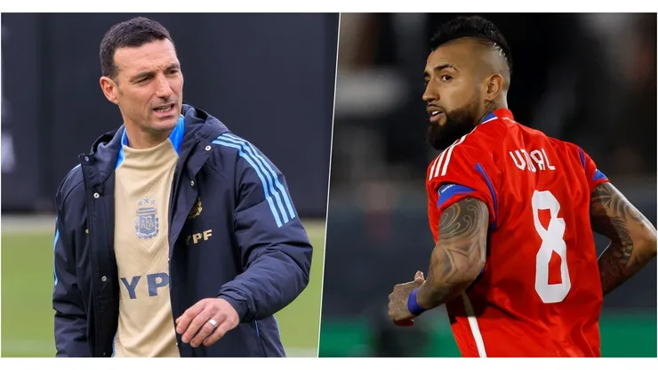 La sorpresiva reacción de Lionel Scaloni ante posible ausencia de Arturo Vidal en Copa América.