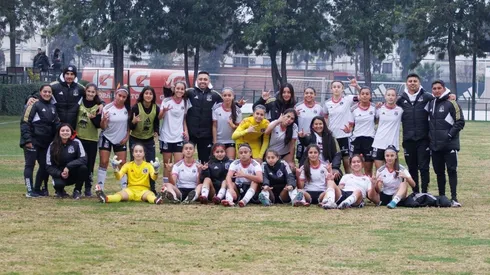 Colo Colo Femenino Sub 16 no pudo ante la U en el Monumental.