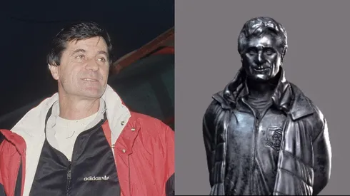 Realizan hermosa estatua a Mirko Jozic.