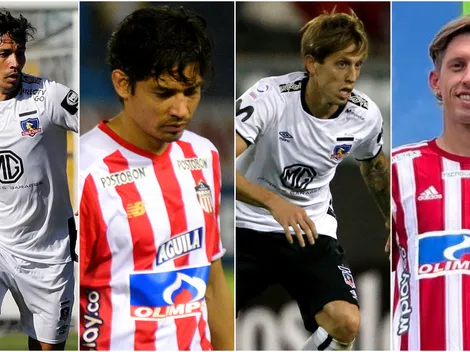 Los jugadores que vistieron la camiseta de Colo Colo y Junior
