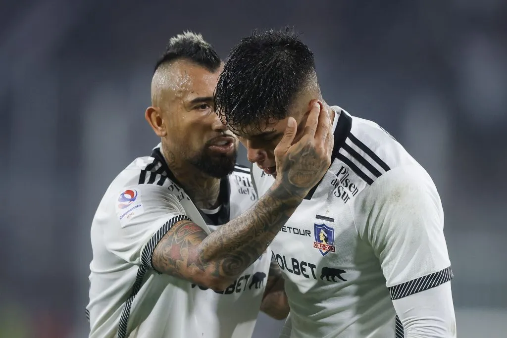 Damián Pizarro pudo convertir en su partido de despedida de Colo Colo