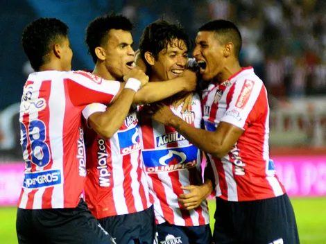 El día que Fernández vistió la camiseta del Junior de Barranquilla