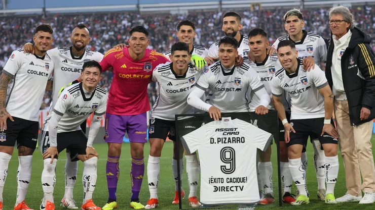 Colo Colo realiza homenaje en despedida de Damián Pizarro
