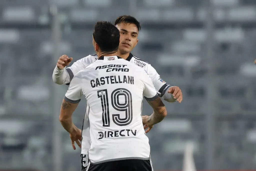 Vicente Pizarro y Gonzalo Castellani en Colo Colo. (Foto: Photosport)