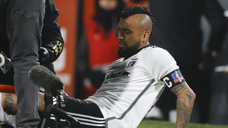 ¿Llega ante la U y Junior? Arturo Vidal se refiere a su lesión en Colo Colo.