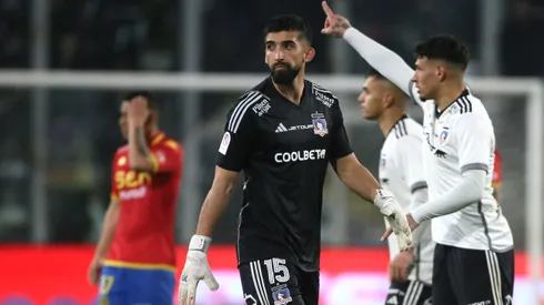 Amor fue arquero unos minutos en Colo Colo.