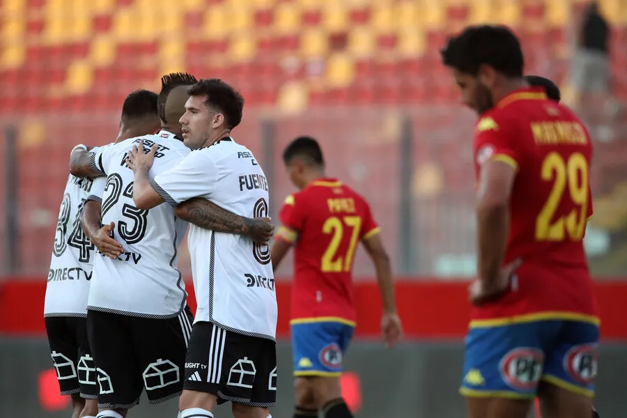 Colo Colo se volverá a enfrentar a Unión Española en el Campeonato Nacional 2024. Imagen: Javier Salvo/Photosport