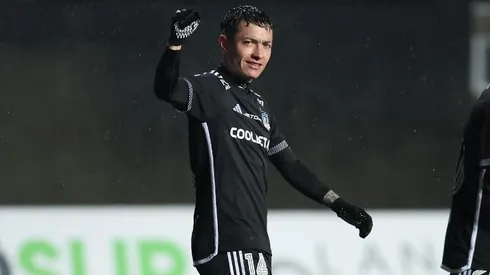 Cristián Zavala anotó el único gol de Colo Colo ante Puerto Montt.