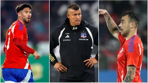 Felipe Loyola, Jorge Almirón y Matías Catalán