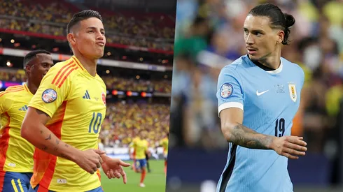 Uruguay vs Colombia se miden en la semifinal de la Copa América 2024.