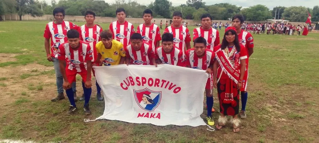 El Cacique trasciende fronteras y un pequeño club de Paraguay llamado Club Sportivo Maká utiliza el indio en su escudo en honor al Popular.
