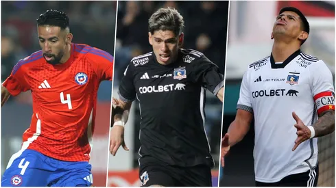 Mauricio Isla, Carlos Palacios y Esteban Pavez