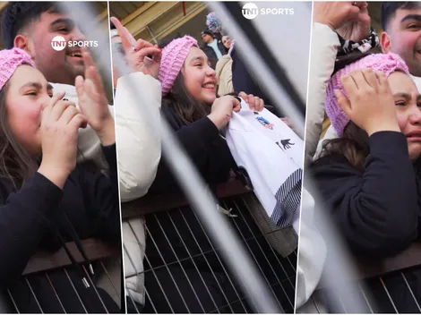 El increíble gesto de Pavez que hizo emocionar a niña hincha de Colo Colo