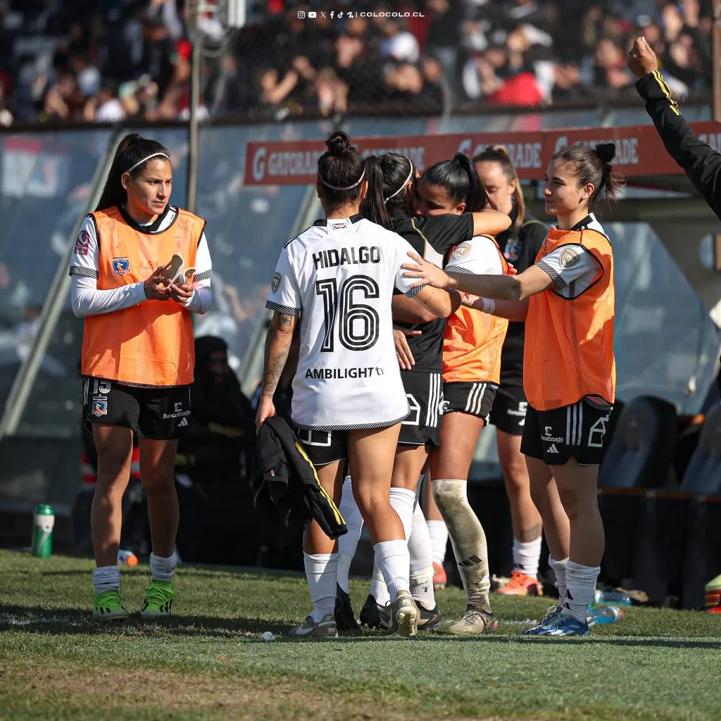 Colo Colo Femenino triunfo en el Superclásico. Imagen: Colo Colo Femenino