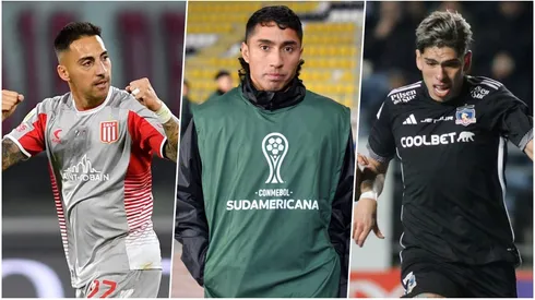 Javier Correa, Luciano Cabral, Carlos Palacios.